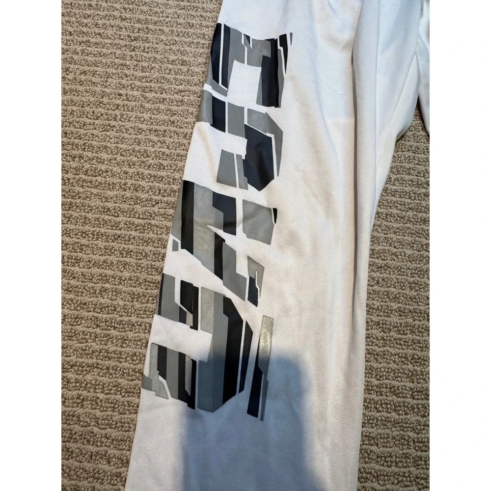 Ecko‎ Function Mens White Graphic Joggers Camo Logo Sweatpants Medium